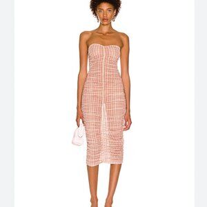 Miaou Renzo Dress in Baby Plaid